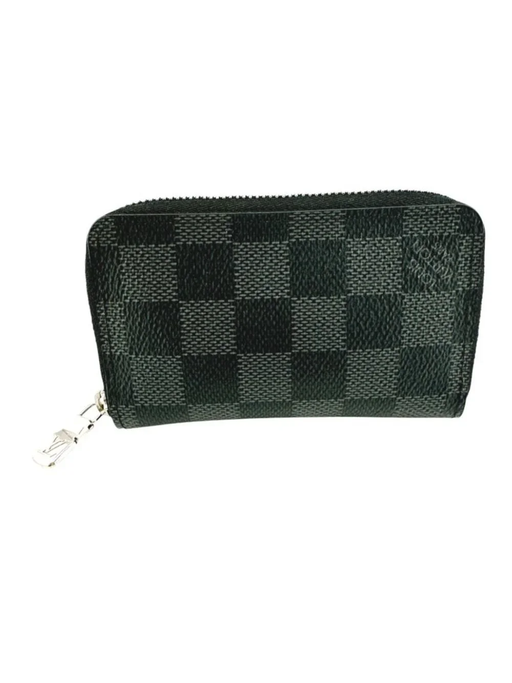 Louis Vuitton Damier Coin Case Zippy Purse Black